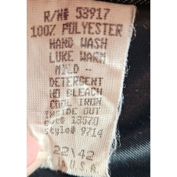 Distinctly Different Women's 22/42 Silver black Metallic Blouse Top Party - Picture 6 of 11